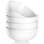Malacasa 26 Oz Porcelain Soup Bowls Set Of 4, White Ceramic For Kitchen,. Fixed Price $31.26.