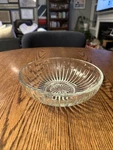 E. Brody Co. Cleveland Ohio C933 Clear 8 Glass Bowl Flower Made In Usa. Fixed Price $9.99.