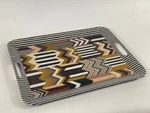 Missoni For Target 19.5"X14.5" Patchwork Serving Tray With Handles. Fixed Price $18.00.
