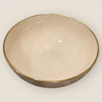 Lenox Olympia Gold Pattern Individual Salad Bowl; 5-3/4 3479-X439 Euc. Fixed Price $18.00.
