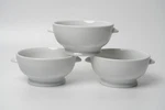 Vintage Apilco Sevres Footed Bouillon Bowl With Handles Set Of 3 *read*. Fixed Price $66.00.
