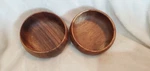 Pacific Merchants Trading Hardwood Acaciaware Round Calabash Bowl Set Of 2. Fixed Price $22.45.