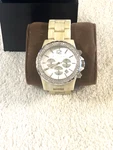 Michael Kors Stainless Case Unisex 111203 5ATM Mk 5508 Ce White Linked Band. Fixed Price $65.00.