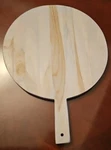 American Metalcraft Teak Charcuterie Board 18.25X13.25"SERVER Peel Gray Wood-nwd. Fixed Price $19.00.