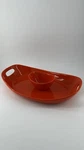 Rachael Ray Orange Stoneware Chip N' Dip Set Handles 2PC - Discontinued H017. Fixed Price $49.75.