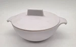 Lifetime Ware Melamine Watertown Usa White Bowl With Lid. Sugar Or Condiment. Fixed Price $15.00.