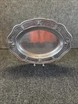 Vtg Wilton Armetale Germain Oval Bowl Richard Collection 15". Fixed Price $33.99.