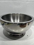 Big Professional Footed Stainless Steel Bowl Table Center Piece Fruit. Fixed Price $49.46.