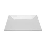 Get ML-104-W Siciliano White Melamine 10" X Square Plate Doz. Fixed Price $121.59.