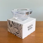 Kosta Boda Atoll White Tea Light Candle Holder Bowl In Box Anna Ehrner. Fixed Price $28.00.