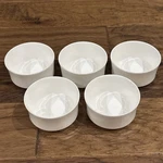 Set Of 5 Lenox Decor White Ramekins Fruit Dessert Bowls 4" Free Shipping. Fixed Price $34.99.
