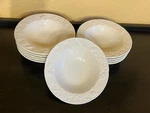 English Countryside White DP900 By Mikasa 6 3/4" Fruit/dessert Bowl. Fixed Price $12.00.