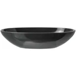 Elite Global Solutions Belize 3 Qt. Black Long Oval Bowl. Fixed Price $100.00.