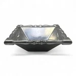 Reed Barton Square Bowl Bannister Collection Aluminum 9IN. Fixed Price $18.51.