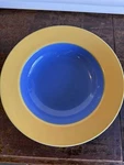 Lindt Stymeist Colorways Pasta Soup Salad Bowl 9" Yellow/periwinkle Blue. Fixed Price $35.00.