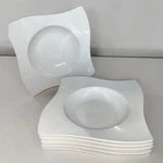 Villeroy & Boch New Wave Rim Soup Bowls 9 1/4" Set Of 6. Fixed Price $179.99.