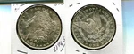 1883 Morgan Silver Dollar Ch Bu 8196Q. Fixed Price $84.55.