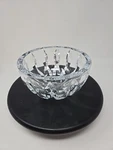 Reed & Barton Heavy Equinox Bowl Lead Crystal Made Czech Republic 7". Fixed Price $33.75.