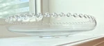 Vintage Imperial Glass Candlewick 12" Serving Dish Platter Floating Bowl Footed. Fixed Price $40.49.