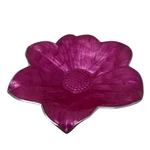 Julia Knight 8" Raspberry Lily Bowl Handmade Italy Sand Cast Aluminum. Fixed Price $17.99.