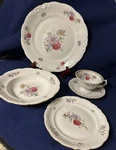 Vintage Walbrzych Made Poland 5 Piece Setting -WLB28. Fixed Price $59.99.