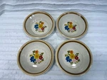 Mikasa Stone Manor Floribunda F5813 Set 4 Soup/cereal Bowls Retro Floral. Fixed Price $32.00.