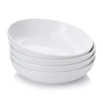 Teocera Pasta Bowls, Large Salad Porcelain Set, Wide And Shallow, Mi. Fixed Price $55.77.