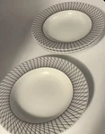 Studio Nova Bridges 9 Rimmed Soup Bowl Set Of Fine China By Truck Y2450. Fixed Price $35.00.