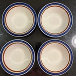 Imperial Mikasa Stoneware MW150 Blue Fruit Bowl - Set Of 4 (FVS031152). Fixed Price $54.99.