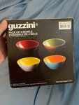 New Set Of 4 Guzzini Made Italy My Fusion Bowls. Fixed Price $84.99.