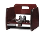 Get BS-200-* 2EA Wooden Booster Seat Choice Mahogany, Natural, Or Walnut. Fixed Price $77.64.