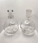 Vintage Mikasa Oil And Vinegar Bottles Global Cuisine Kitchen Glass Box. Fixed Price $24.95.