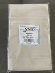Sax Arts Design Your Own Cotton Apron, Pockets, 25 34 Inches, White. Fixed Price $16.99.