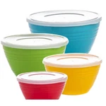 Bino Set With Lids Versatile Plastic For Kitchen Mixing,. Fixed Price $31.99.
