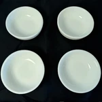 Lot 4 Hocking # 920 Bowl White Anchorware Vintage Usa Dessert Fruit. Fixed Price $28.00.