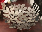 Ikea Stockholm Flower Metal Bowl Designed By Monika Mulder 16 Round. Fixed Price $9.75.
