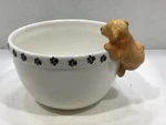 Big Sky Carvers Canine Kitchen Collection Cereal Bowl 3D Dog Edge. Fixed Price $10.00.