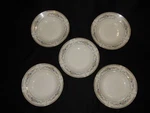 5 Apropos Bridgehampton 8" Soup Cereal Bowls. Fixed Price $38.24.