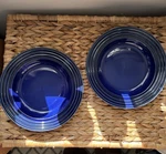 Le Creuset Rimmed Soup Bowl Cobalt Blue 10.00 Inch 2 Replacement. Fixed Price $62.80.