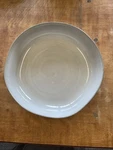 Magnolia Hearth & Hand Light Grey Glossy 13 Large Round Serving Bowl. Fixed Price $32.00.