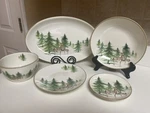 Abbiamo Tutto Woodlands Dinnerware. Fixed Price $12.99.