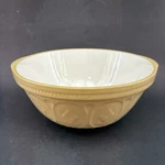 Tg Green Gripstand 10 Mixing Bowl Earthenware Batter Baking Downton England. Fixed Price $55.00.