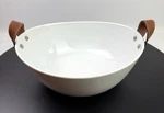 Ralph Lauren Home Wyatt Porcelain Saddle Multi Salad Bowl 4 "h X 12 "l 10 "d. Fixed Price $189.99.