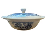 Sale Countryside Blue By Wedgwood Covered Vegetable Bowl 9 Made In England Euc. Fixed Price $33.99.