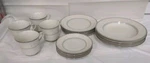Mikasa Mystic Rose L5524 Set Of Tea Dessert & Soup Plates 16 Pc Fine Chine. Fixed Price $64.95.