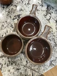 Set Of 5 World Ultima French Onion Soup Bowls. Fixed Price $30.00.