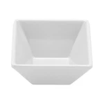 Get ML-257-W Siciliano White Melamine 3 Oz. Square Petite Bowl 4 Doz. Fixed Price $82.47.