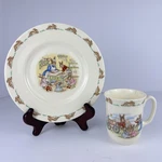Royal Doulton Bunnykins Child Mug & Plate Set Vintage England Db Ice Cream. Fixed Price $10.95.