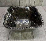 Pampa Bay Verona Square Salad Serving Bowl Medium Silver 4.5''X4.5''. Fixed Price $19.66.