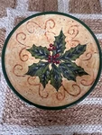 Geoffrey Allen Certified International Bowl Christmas Priced Individually. Fixed Price $37.49.